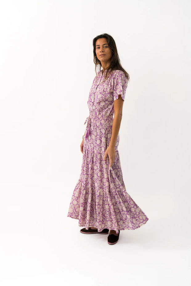 Lollys Laundry Diamond Maxi Skirt - Flower Print