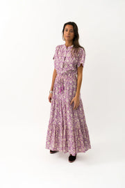 Lollys Laundry Diamond Maxi Skirt - Flower Print