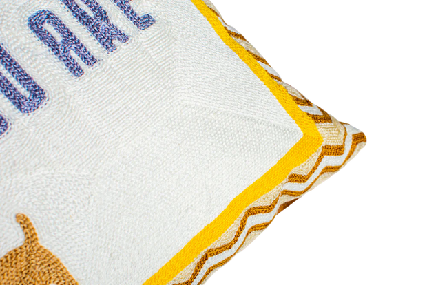 Rectangle Needlepoint Cushion - Be The Person...