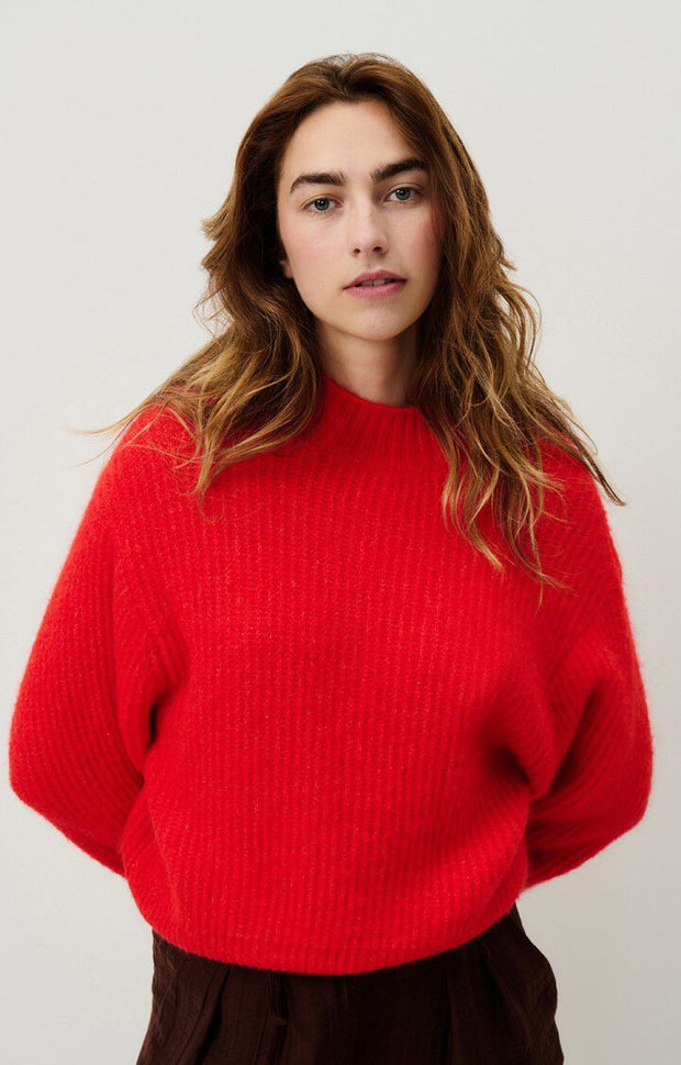 American Vintage East 18 Jumper - Melange Pepper