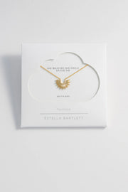 Gold Sunburst Necklace