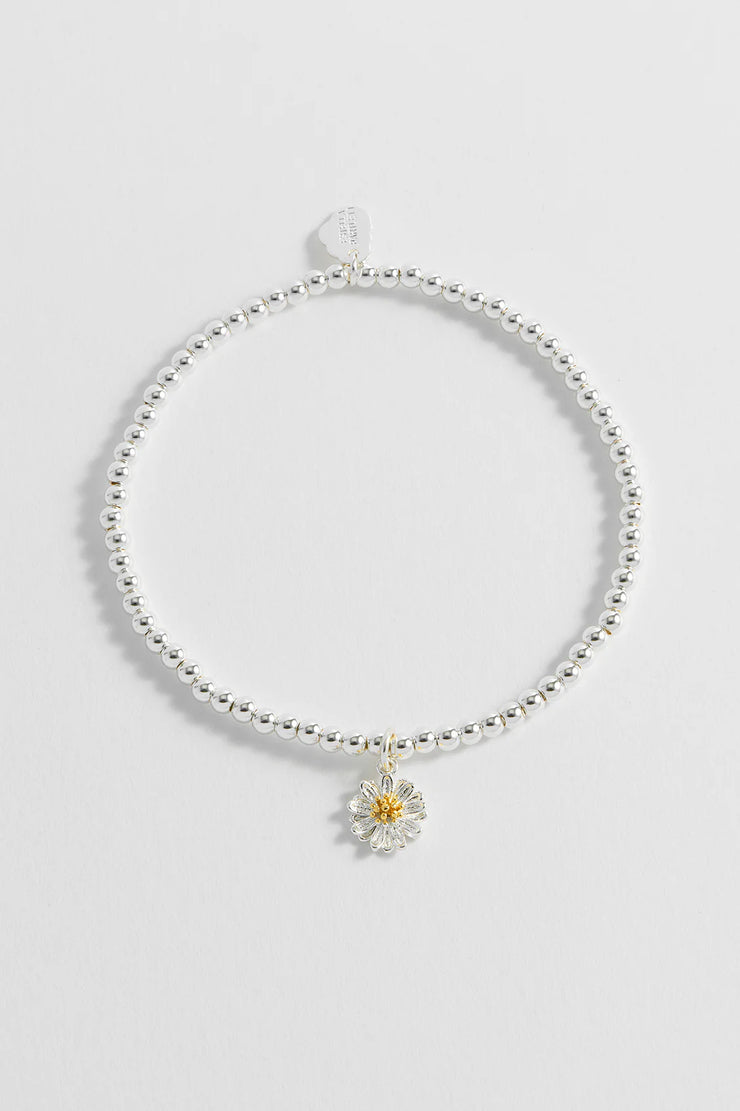 Sienna Beaded Wildflower Bracelet