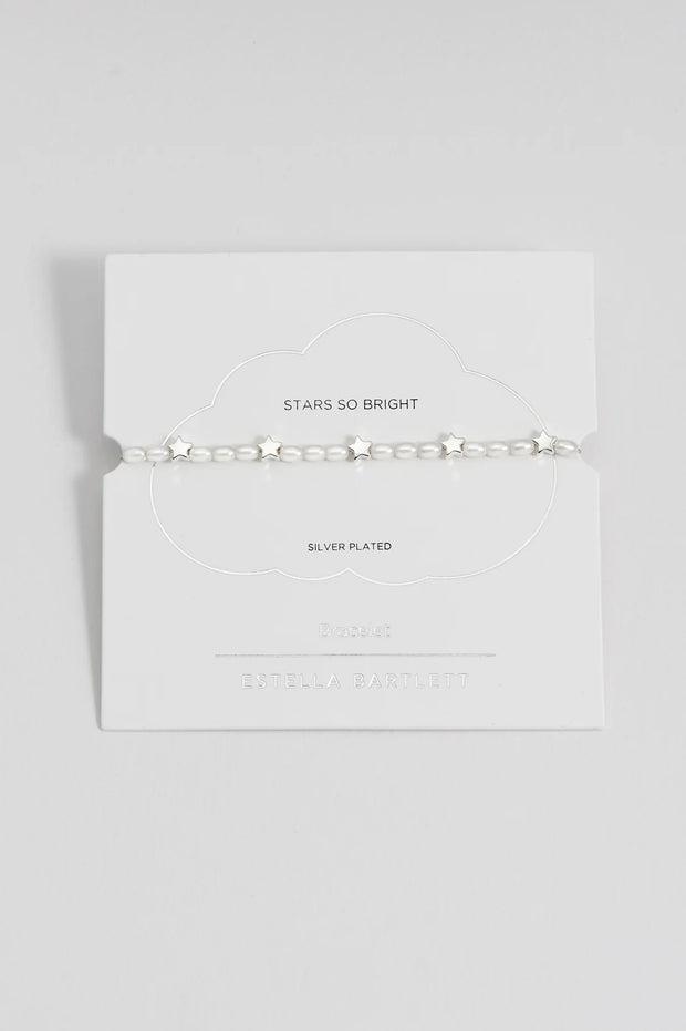 Stars So Bright Mixed Pearl Bracelet