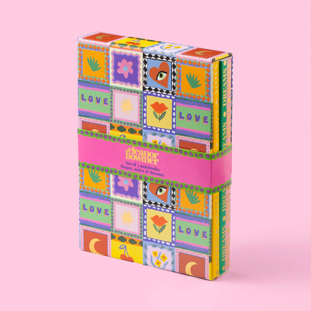 Eleanor Bowmer Notebooks Set of 3 - Hopes & Dreams