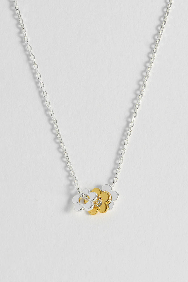 Trio Flower Necklace