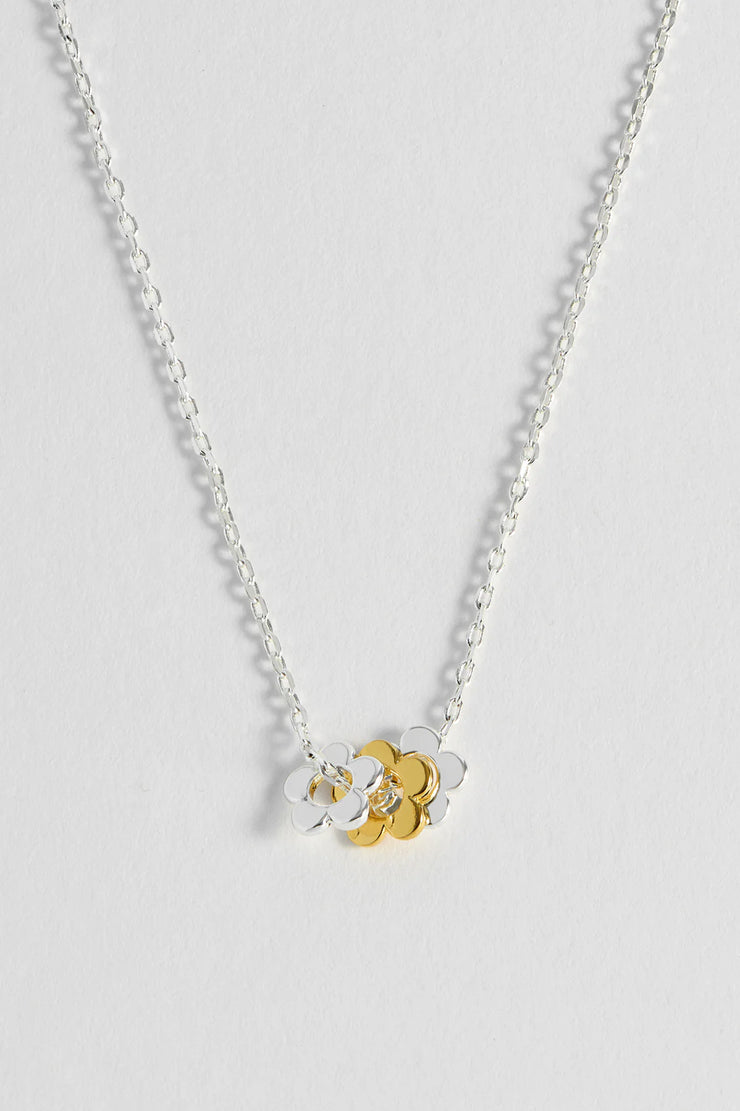 Trio Flower Necklace