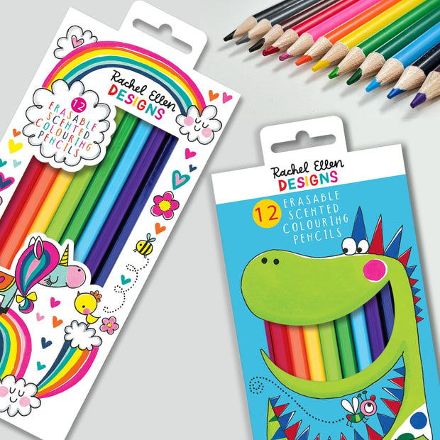 Scented Erasable Colouring Pencil Sets