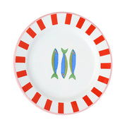 Bon Appetit Enamel Plates - Sardines