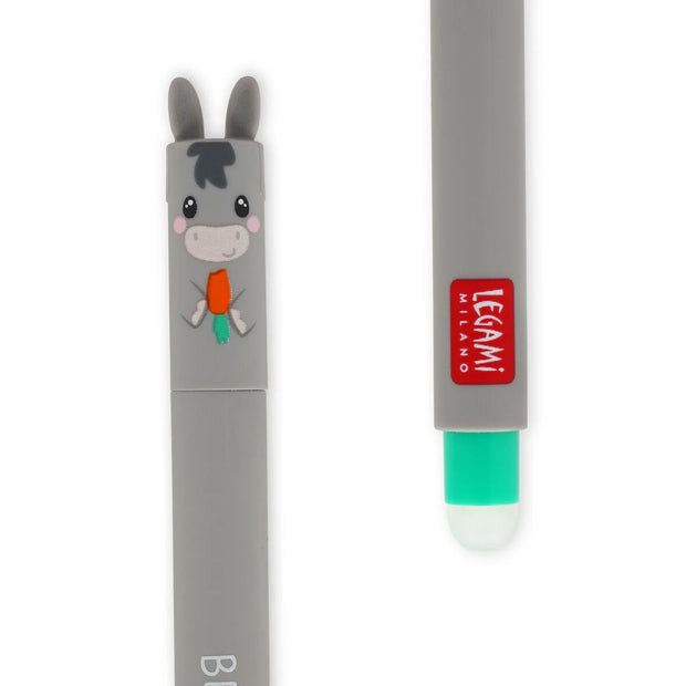 Legami Set of 4 Erasable Pens - Farm Sweet Farm