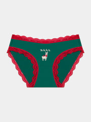 Stripe & Stare Original Knicker - Falalala Llama