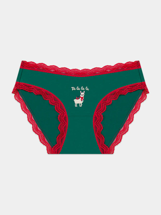 Stripe & Stare Original Knicker - Falalala Llama