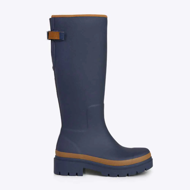 Merry People Fergie Wellington Boot - Oxford Blue