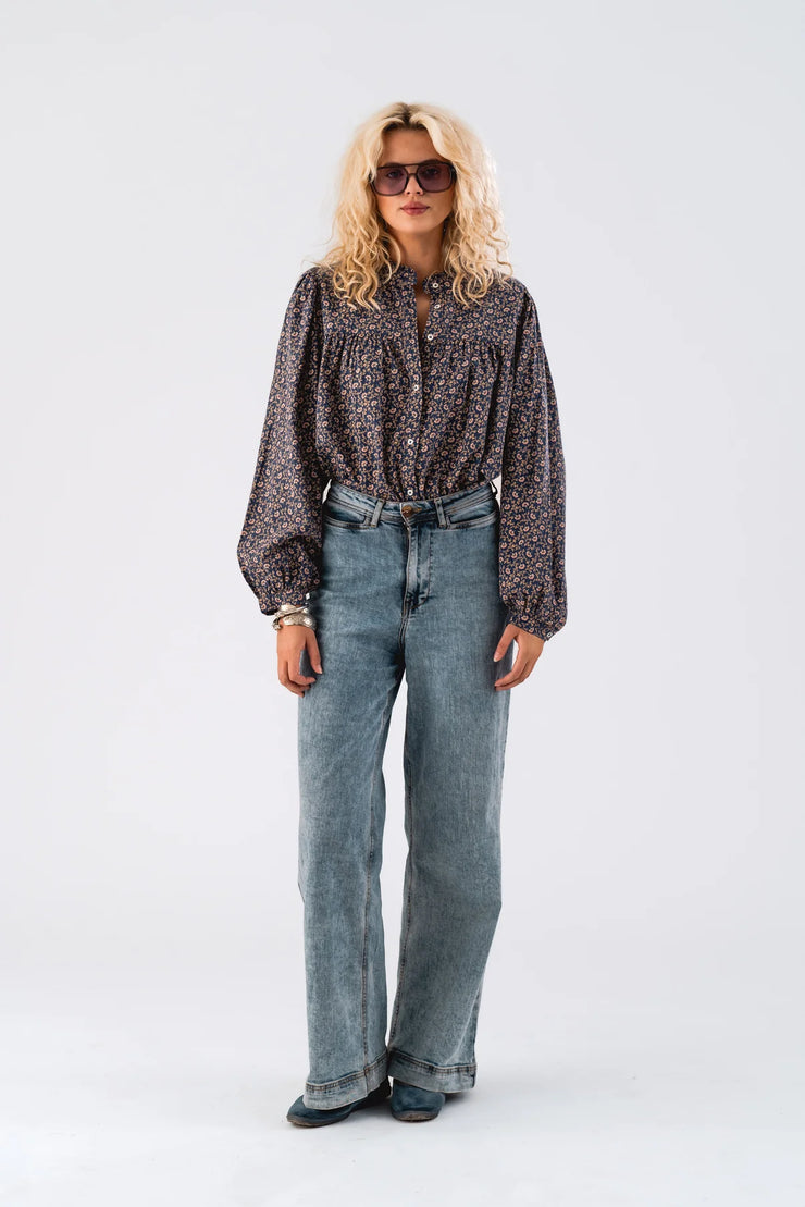 Lollys Laundry Denim Florida Trousers