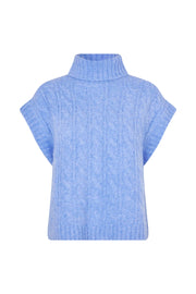Lollys Laundry Fresno Blue Knitted Vest