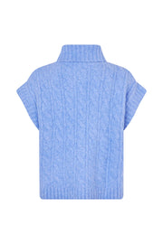 Lollys Laundry Fresno Blue Knitted Vest