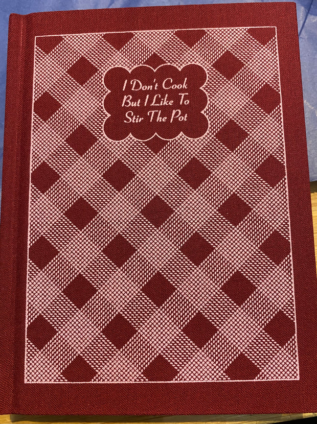 Bookstyle Notepad - I Don't Cook