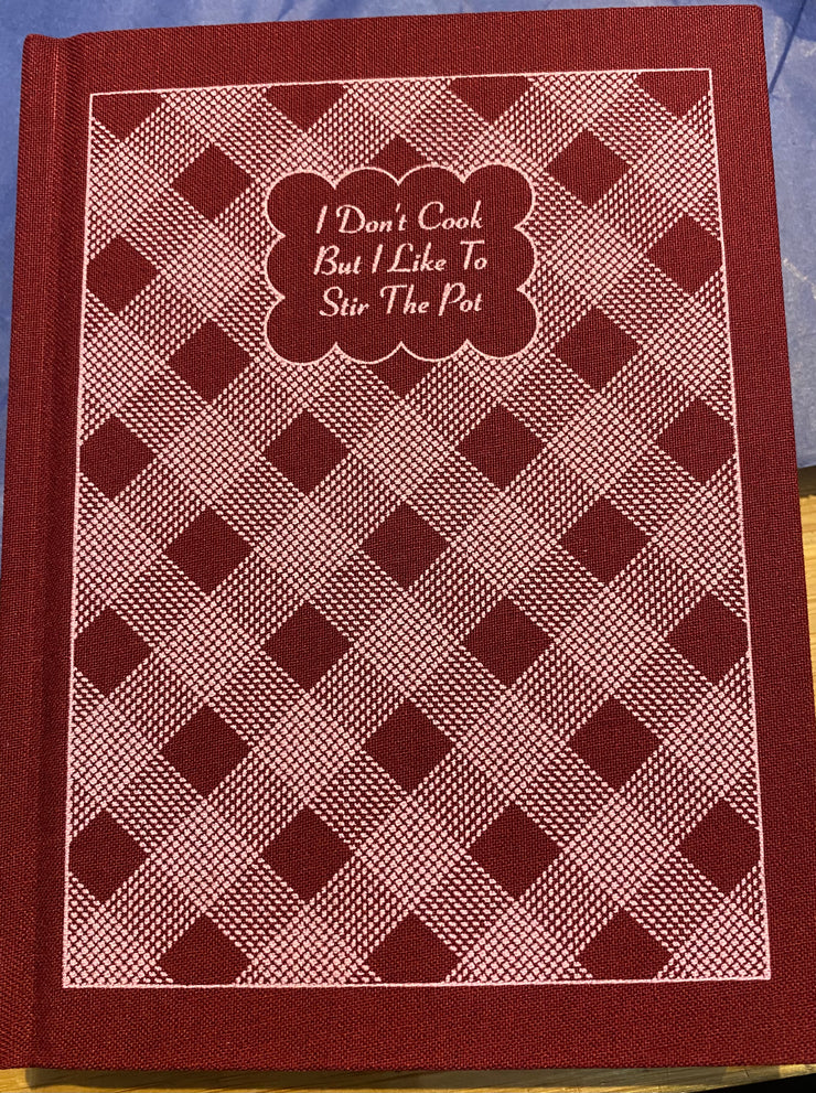 Bookstyle Notepad - I Don't Cook
