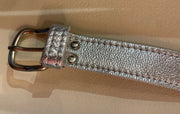 Leather Belts - Gold, Silver & Leopard