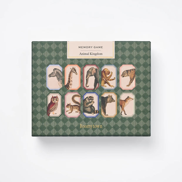 Roomytown Memory Game - Animal Kingdom