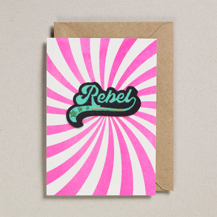 Petra Boase Iron On Charm Card - Rebel