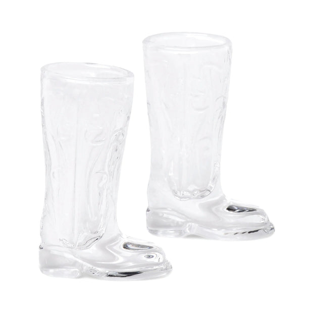 Gentlemen's Hardware Cowboy Boot Shot Glasses - Set of 2