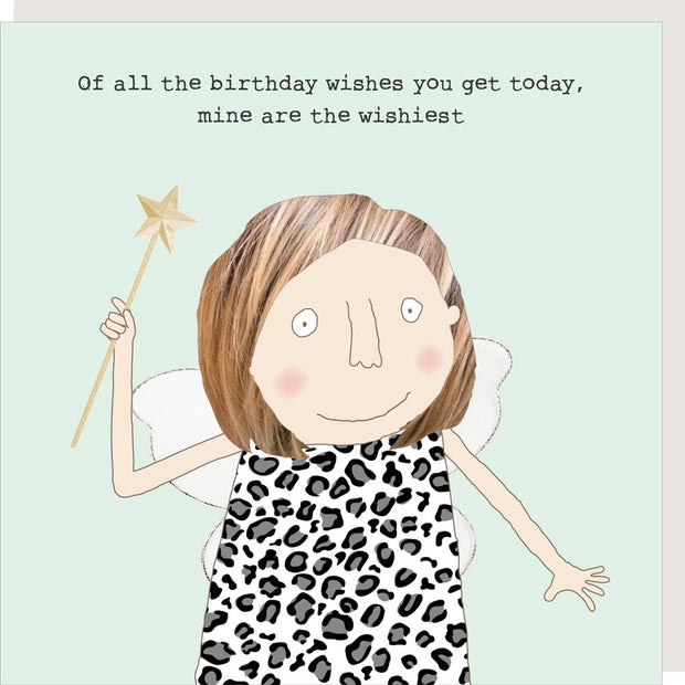 Rosie Made A Thing Wishiest Birthday Card