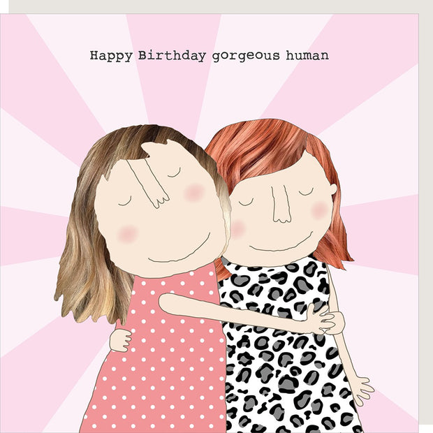 Rosie Made A Thing Gorgeous Human Card