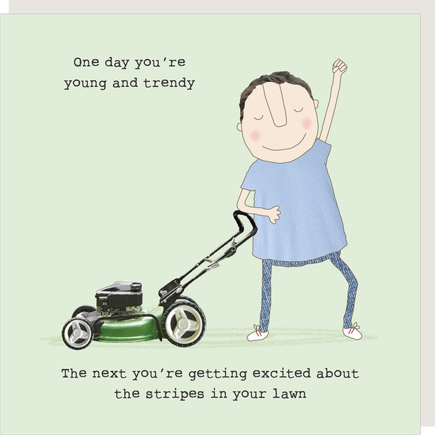 Rosie Made A Thing Lawn Stripes Card