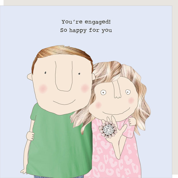 Rosie Made A Thing You're Engaged Card