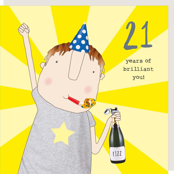 Rosie Made A Thing 21 Brilliant Boy Card