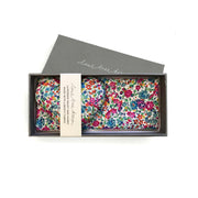 Liberty Print Box of Lavender Heart & Hanky