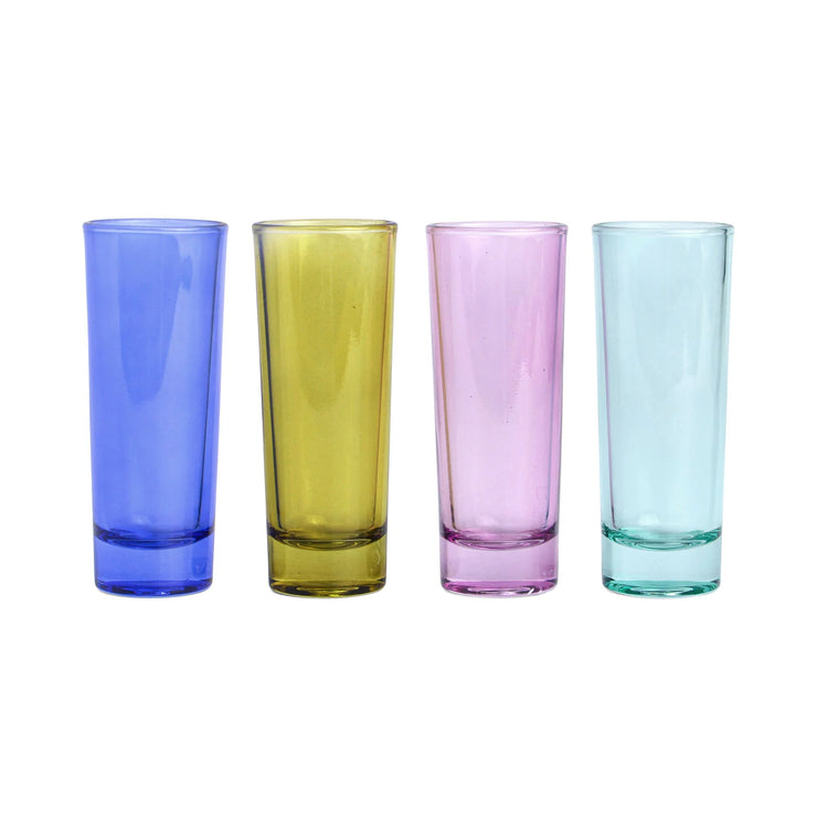 Here's How Gracie Shot Glasses - Set of 4