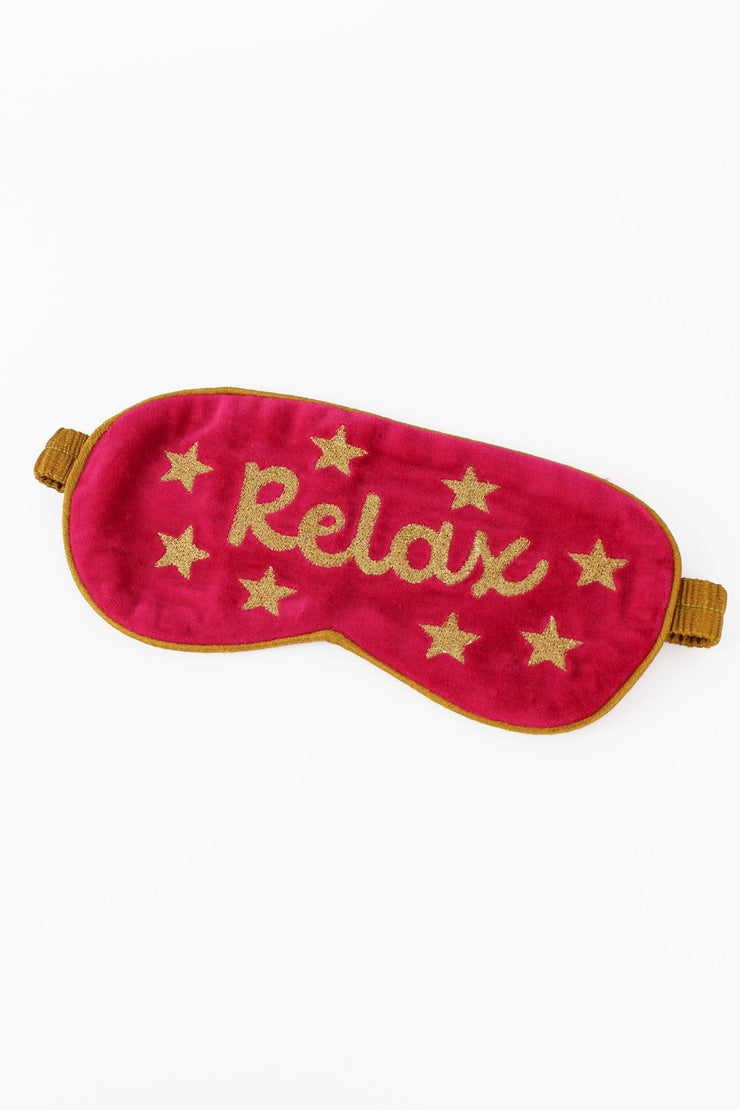 My Doris Pink Velvet Relax Eye Mask