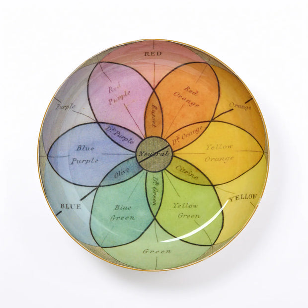 Roomytown Round Enamel Tray - Chroma