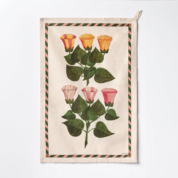 Roomytown Tea Towel - Festival of Flowers