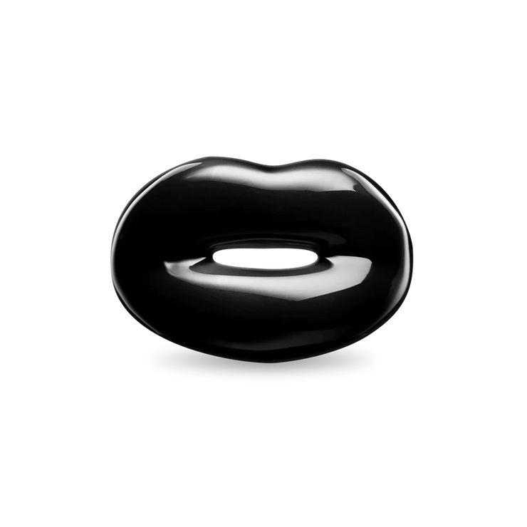 Black HOTLIPS Ring by Solange