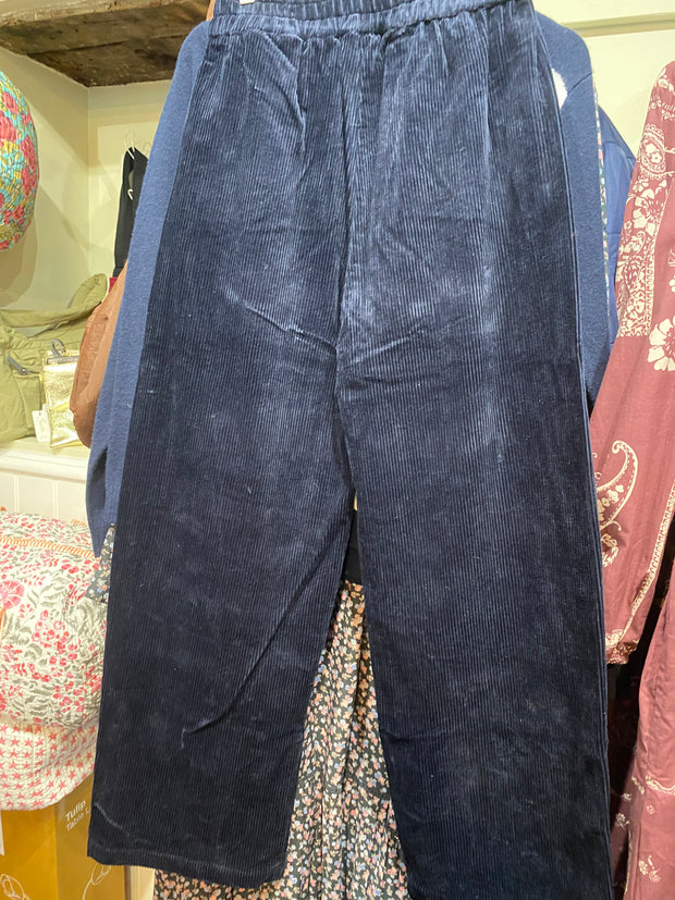 Maison Anana Blue Cord Lilya Trouser