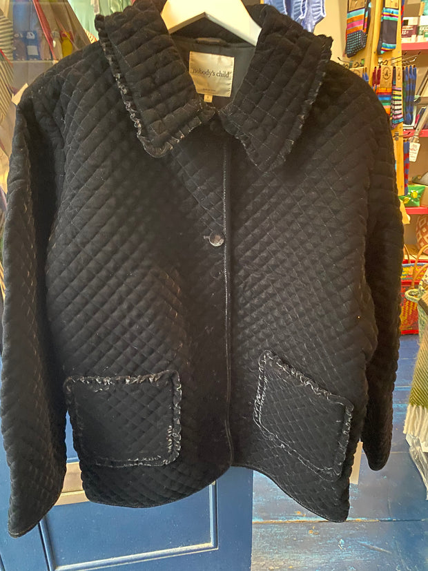Nobody's Child Winny Velvet Quilted Jacket
