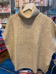 Numph Nuinga Poncho - Grey Morn