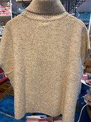 Numph Nuinga Poncho - Grey Morn