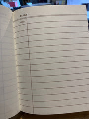 Bookstyle Notepad - I Don't Cook