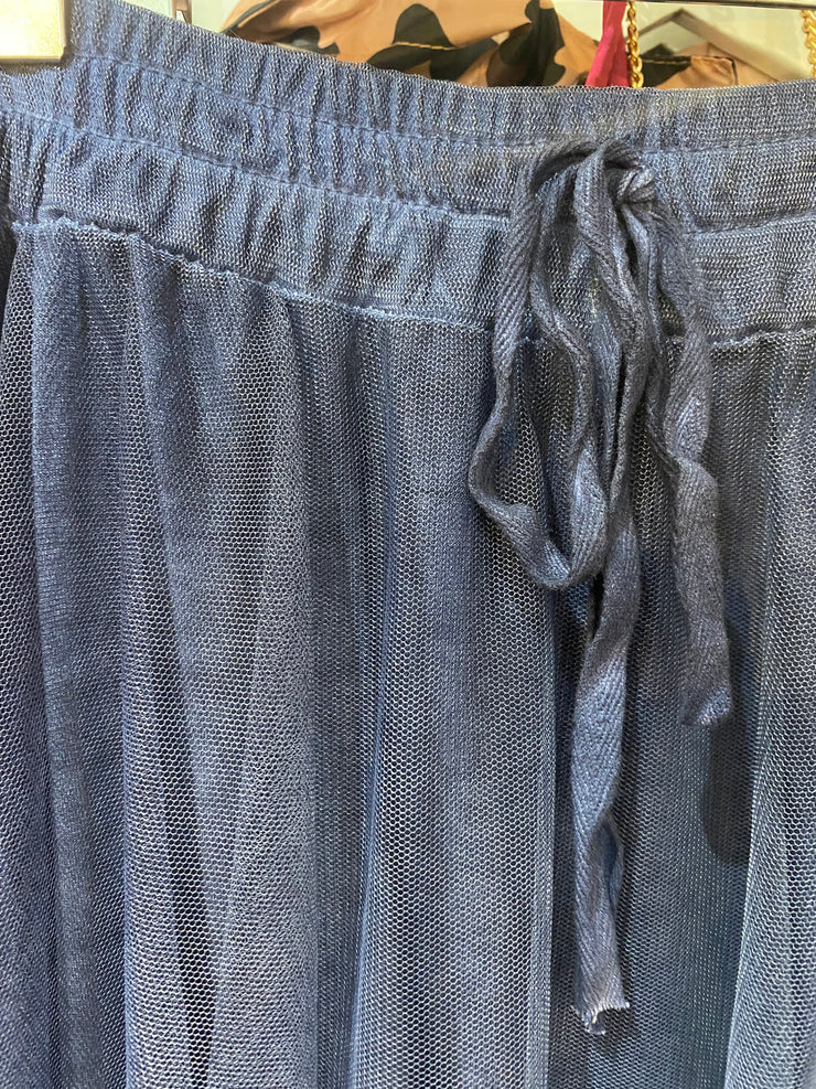 Mollie Blue Tulle Skirt