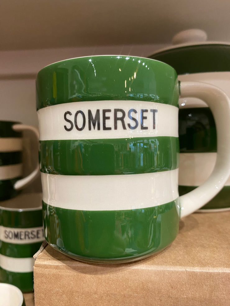 Cornishware Somerset Mugs