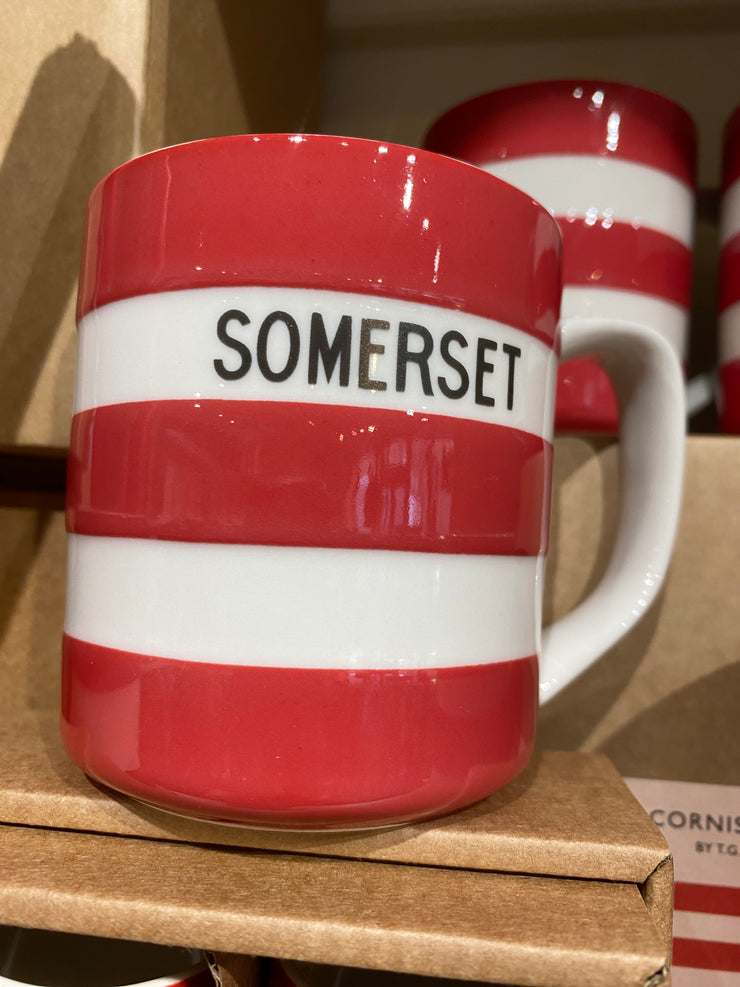 Cornishware Somerset Mugs