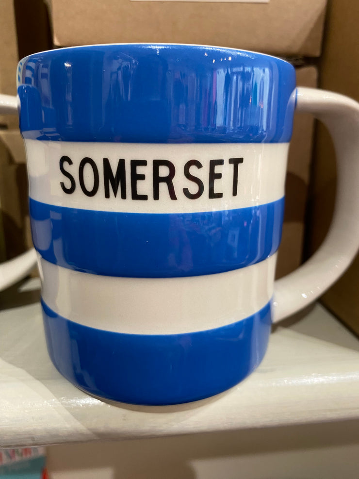 Cornishware Somerset Mugs