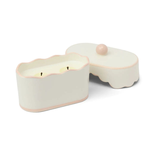 Cherie Ceramic Dish Candle - Yuzu Woods