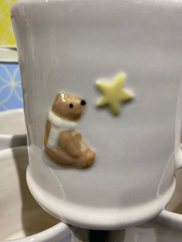 Stoneware Mini Mug - Teddy & Star