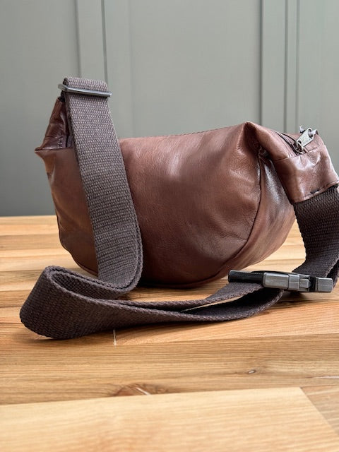 Littlebird Leather Scoop Bag