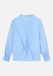 Dr Bloom Sonic Blouse in Blue