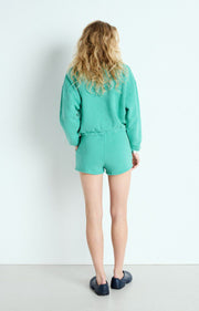 American Vintage Izubird Sweatshirt - Vintage Green Aqua